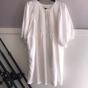 Universal Thread white puff sleeve baby doll dress SZ XL